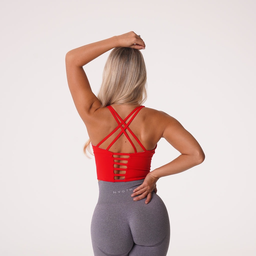 NVGTN • Scarlet Matrix Bra Top